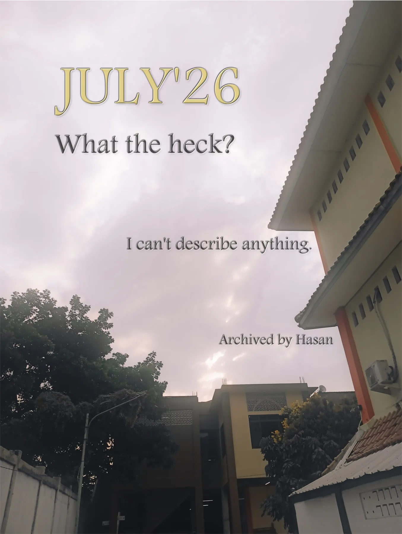 July poster
